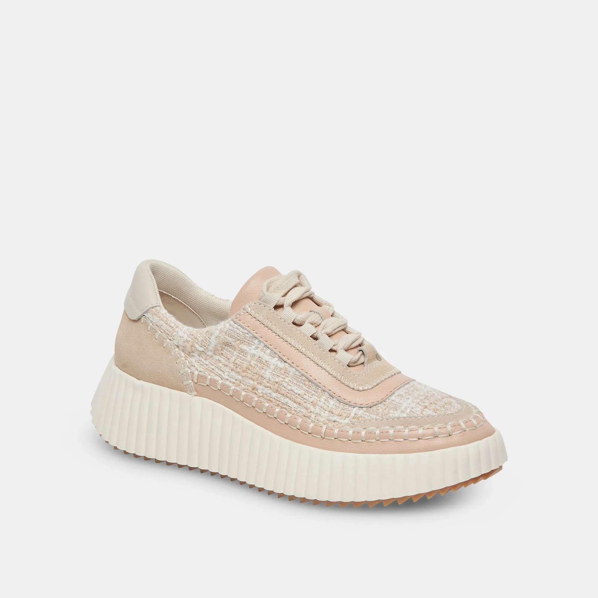 DOLEN SNEAKERS ELFENBEIN MULTI GEWEBT