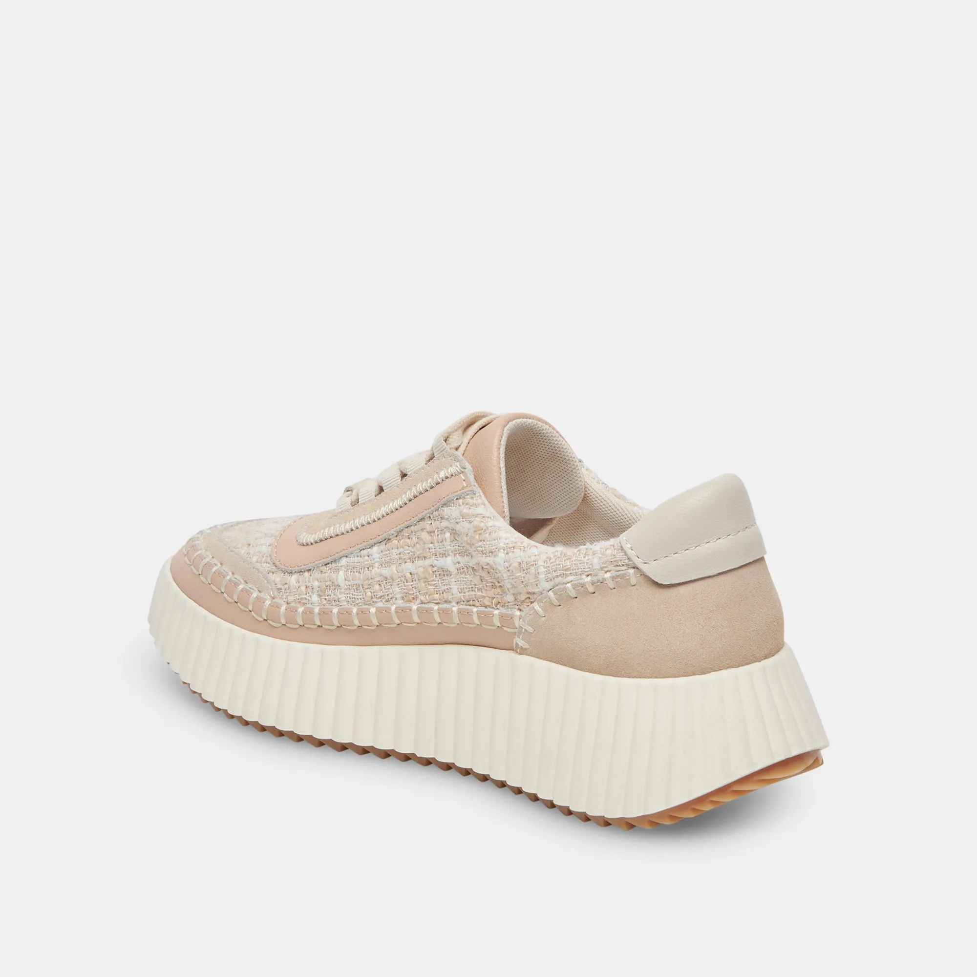 DOLEN SNEAKERS ELFENBEIN MULTI GEWEBT