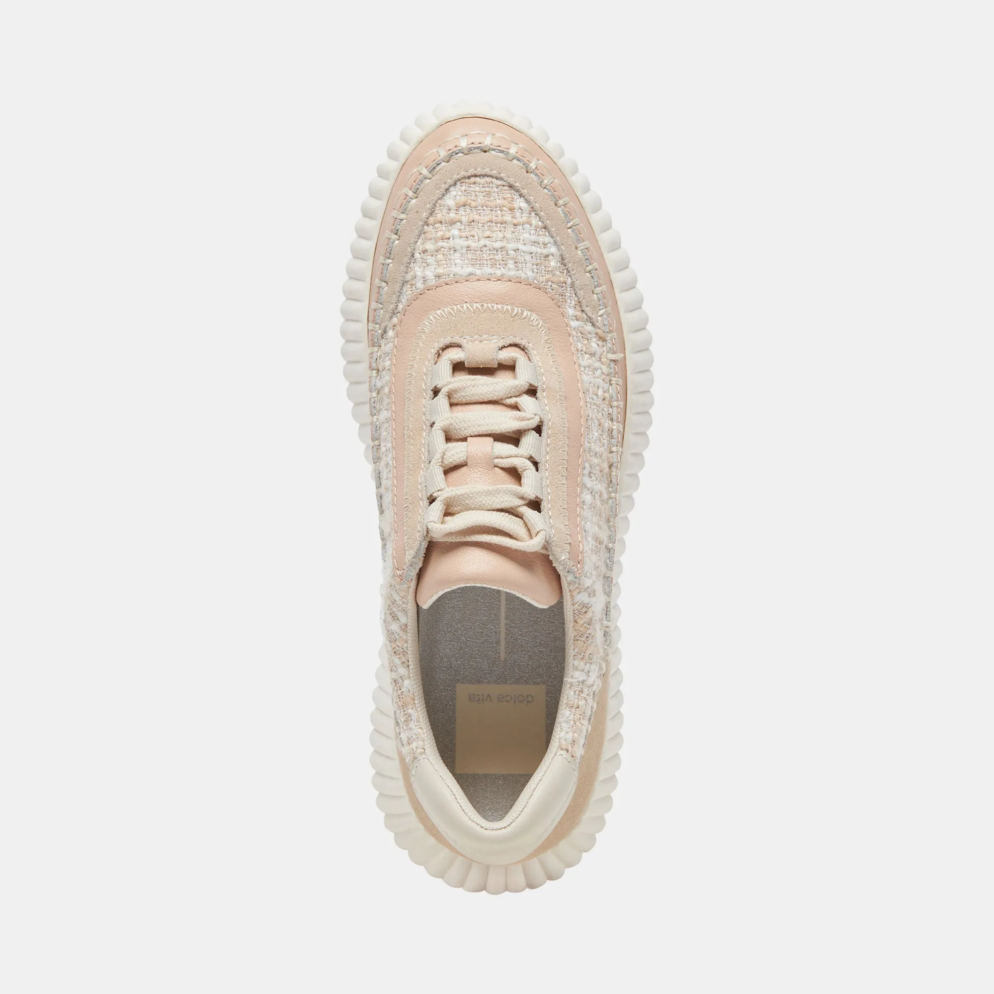 DOLEN SNEAKERS ELFENBEIN MULTI GEWEBT