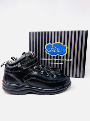 Dr. Comfort Größe 8 Schwarzes Leder MIT SCHACHTEL!!! Schuhe Sneaker