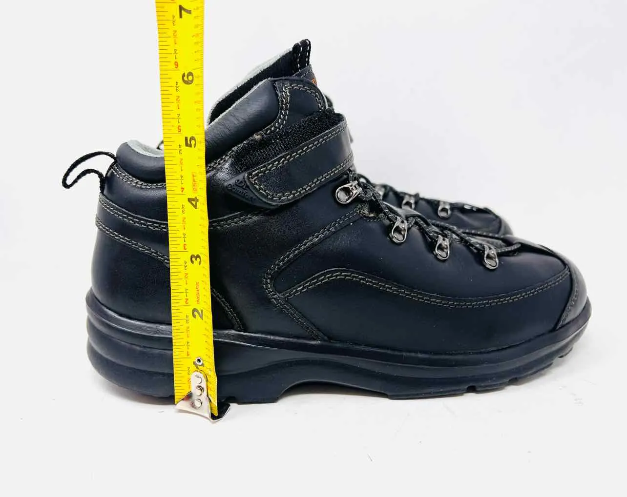Dr. Comfort Größe 8 Schwarzes Leder MIT SCHACHTEL!!! Schuhe Sneaker