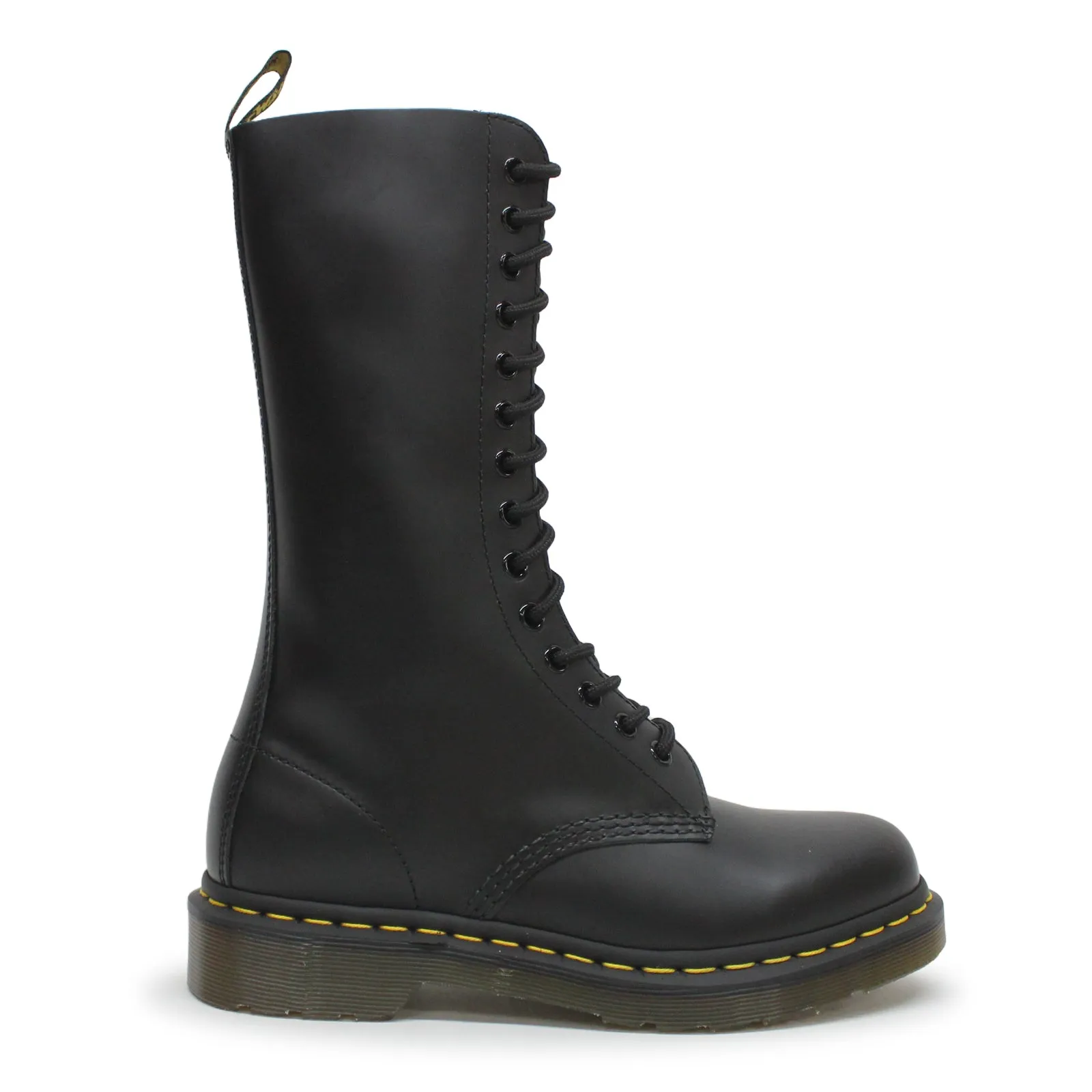 Dr. Martens 1914 14-Loch Leder Unisex Stiefel im Mittelschaftdesign