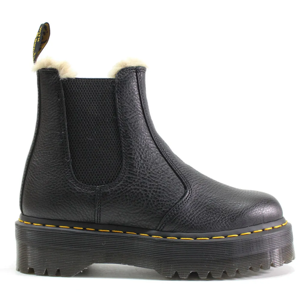 Dr. Martens 2976 Quad FL Pisa Leder Unisex Chelsea Plateau-Stiefel
