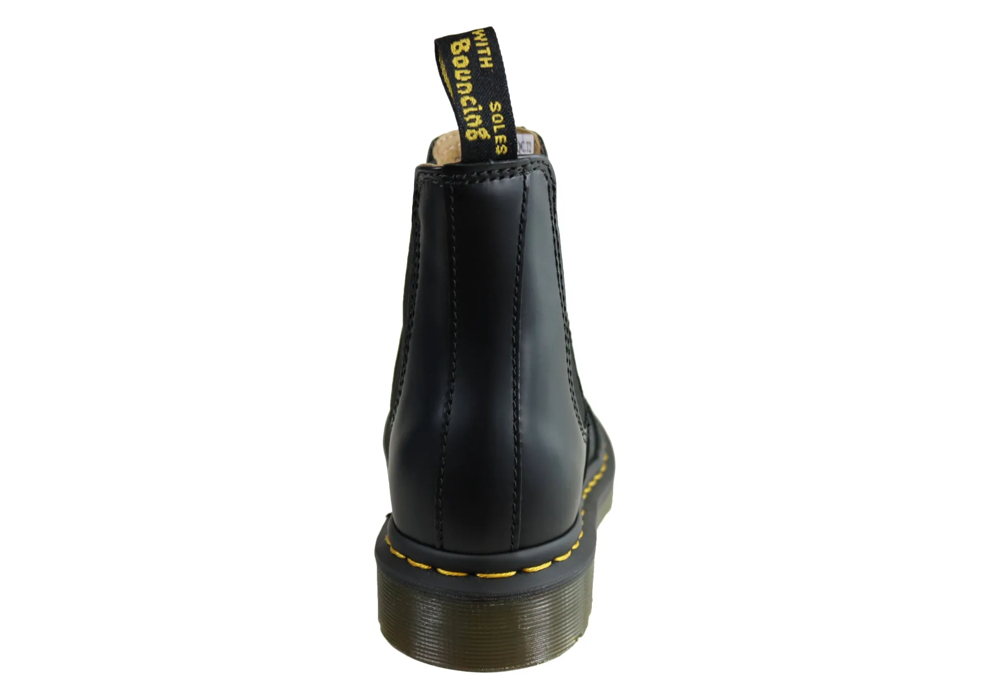 Dr. Martens 2976 YS Black Smooth Unisex Leder Chelsea Boots Dr. Martens Schuhe