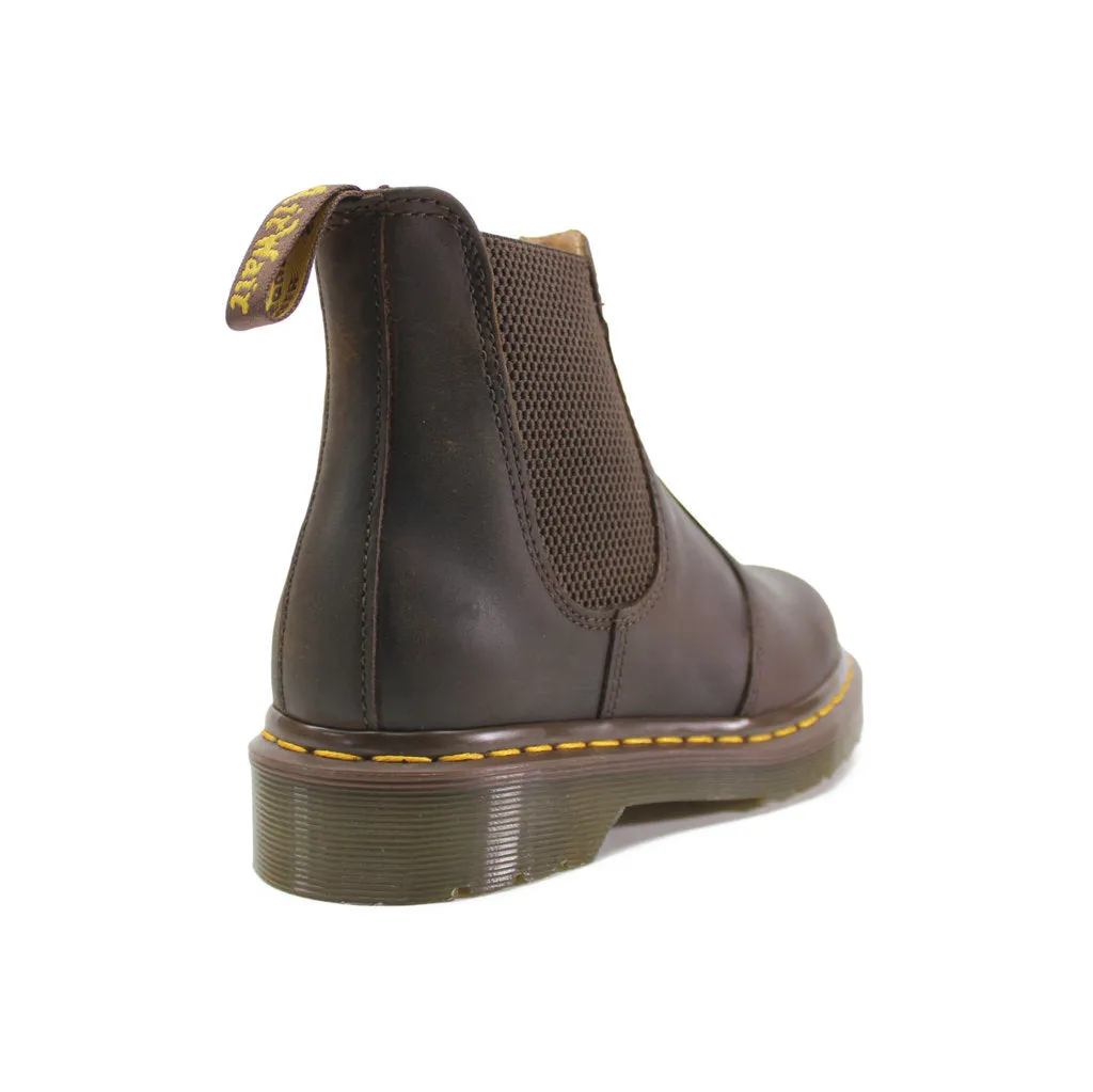 Dr. Martens 2976 Ys Crazyhorse Leder Unisex Chelsea Stiefel