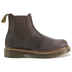 Dr. Martens 2976 Ys Crazyhorse Leder Unisex Chelsea Stiefel