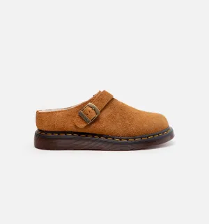 Dr. Martens Schuhe Isham Kunstfell gefütterter Wildleder Slingback Herren Lifestyle Schuh - Pekannussbraun