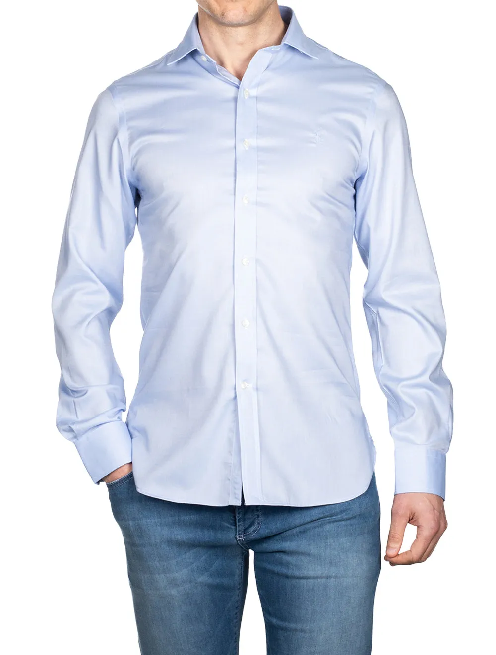 Blaues Hemd
