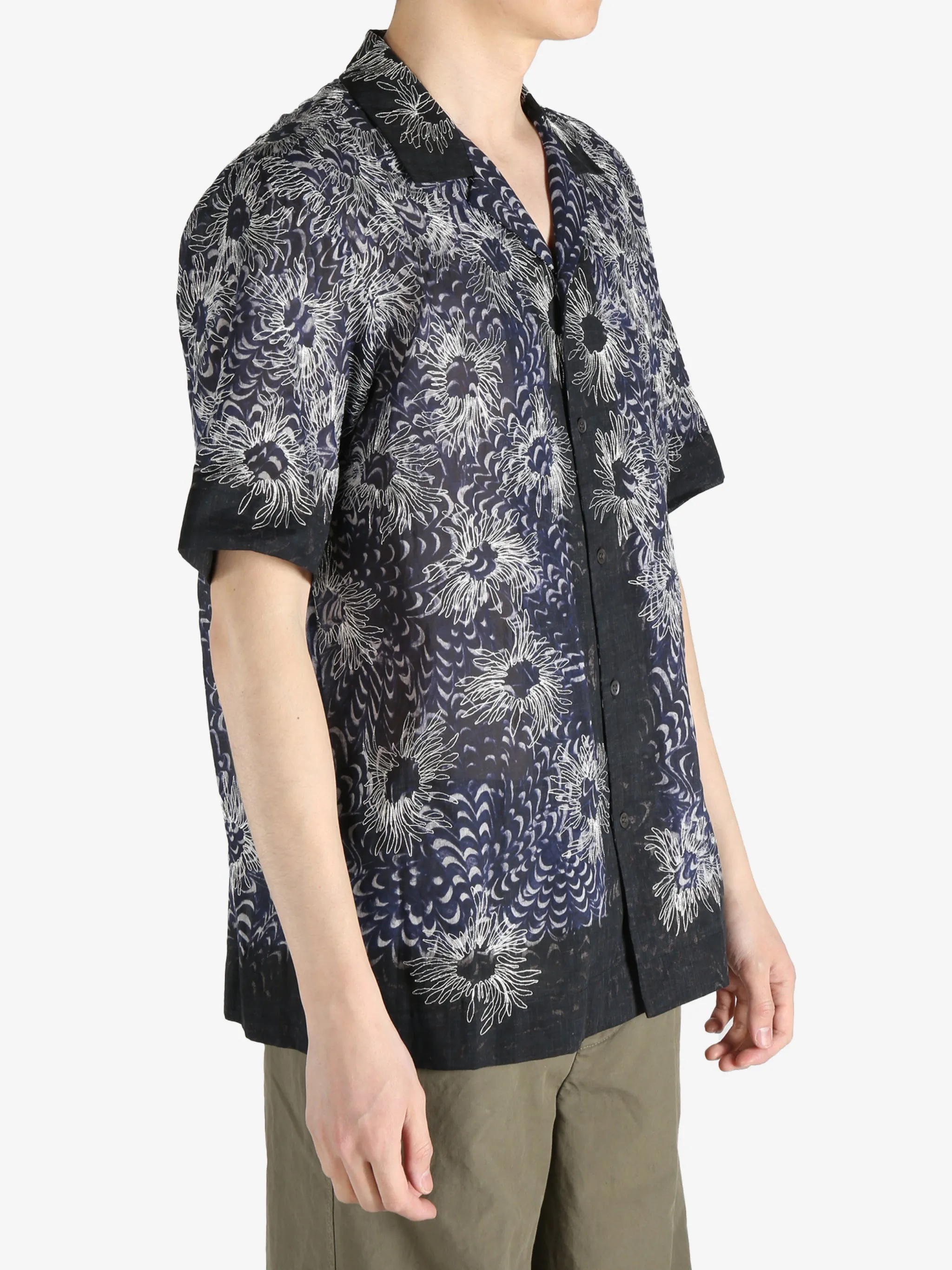 DRIES VAN NOTEN - Herrenbesticktes Hemd Kleidung_dries-van-noten