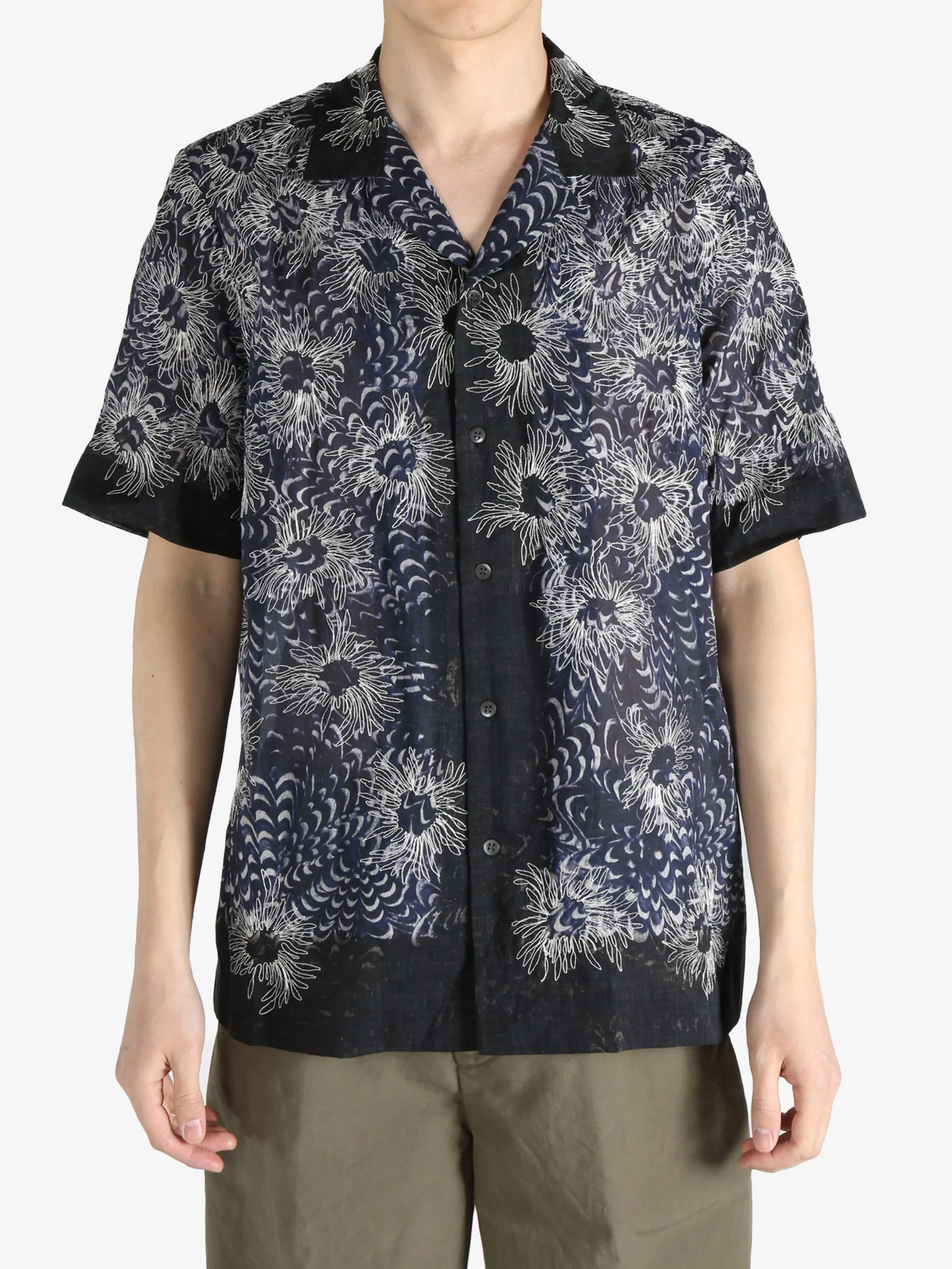 DRIES VAN NOTEN - Herrenbesticktes Hemd Kleidung_dries-van-noten