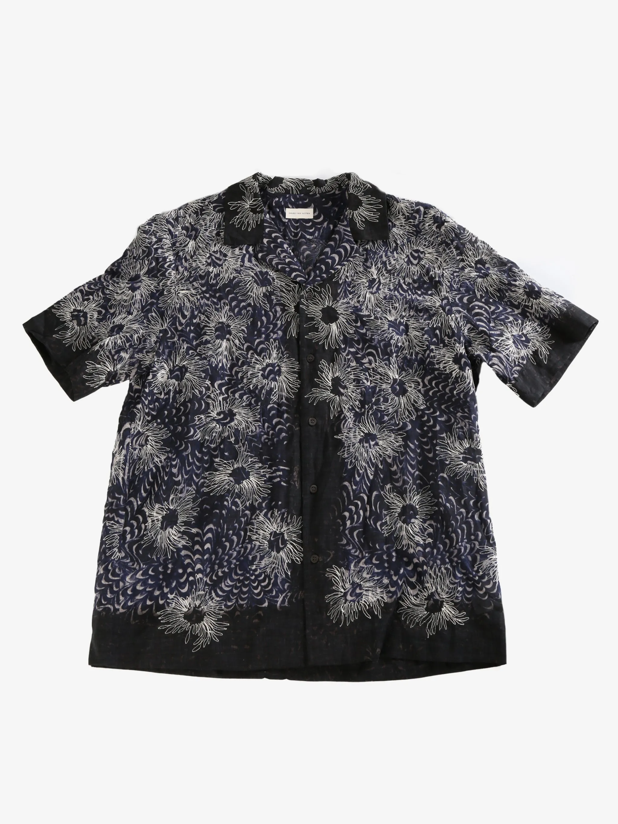 DRIES VAN NOTEN - Herrenbesticktes Hemd Kleidung_dries-van-noten