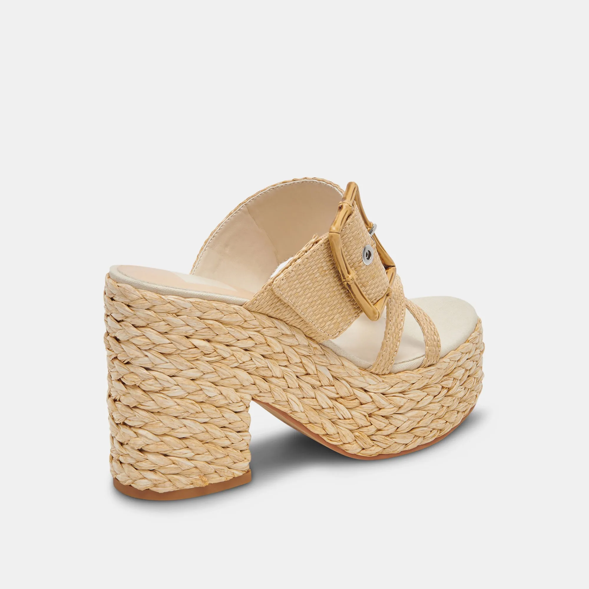 EDWINA ABSÄTZE LT NATUR RAFFIA