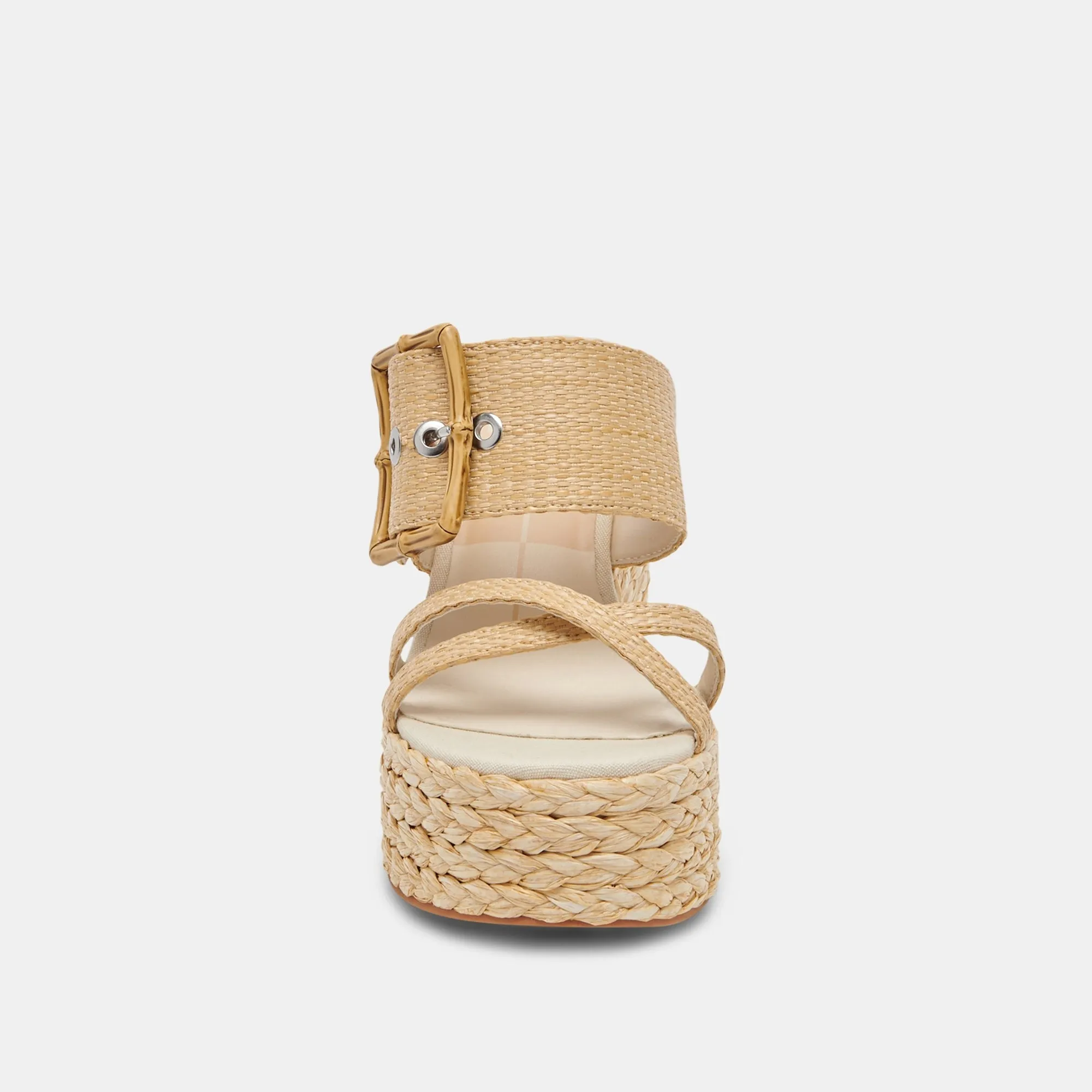 EDWINA ABSÄTZE LT NATUR RAFFIA