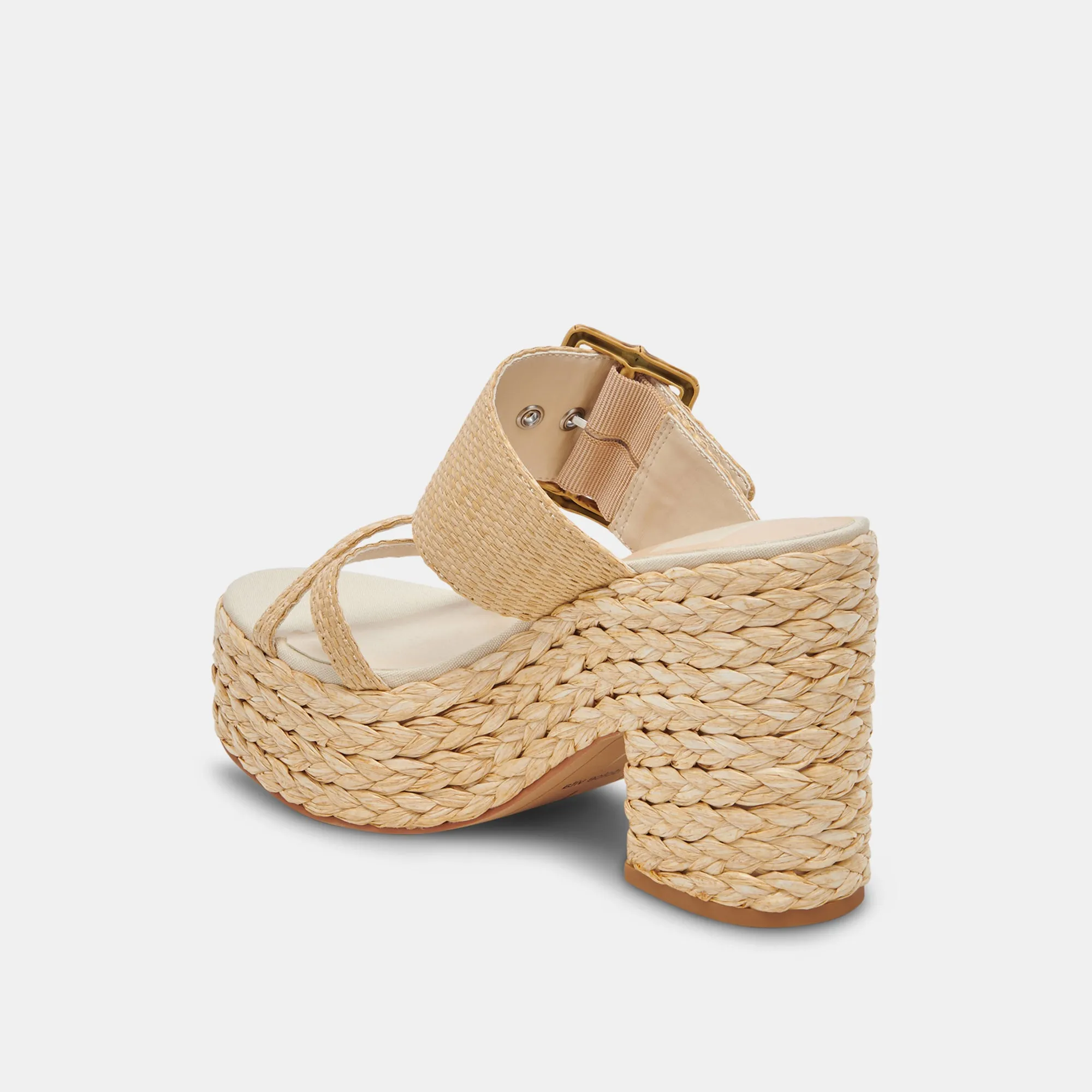 EDWINA ABSÄTZE LT NATUR RAFFIA