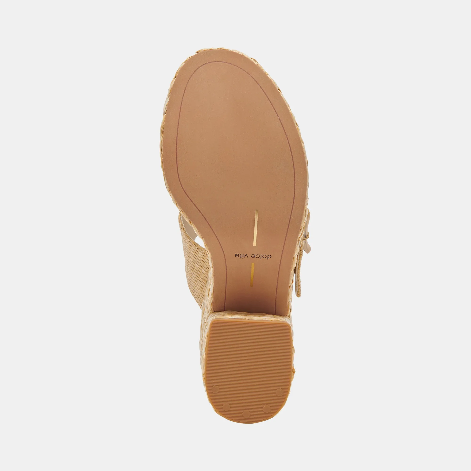 EDWINA ABSÄTZE LT NATUR RAFFIA