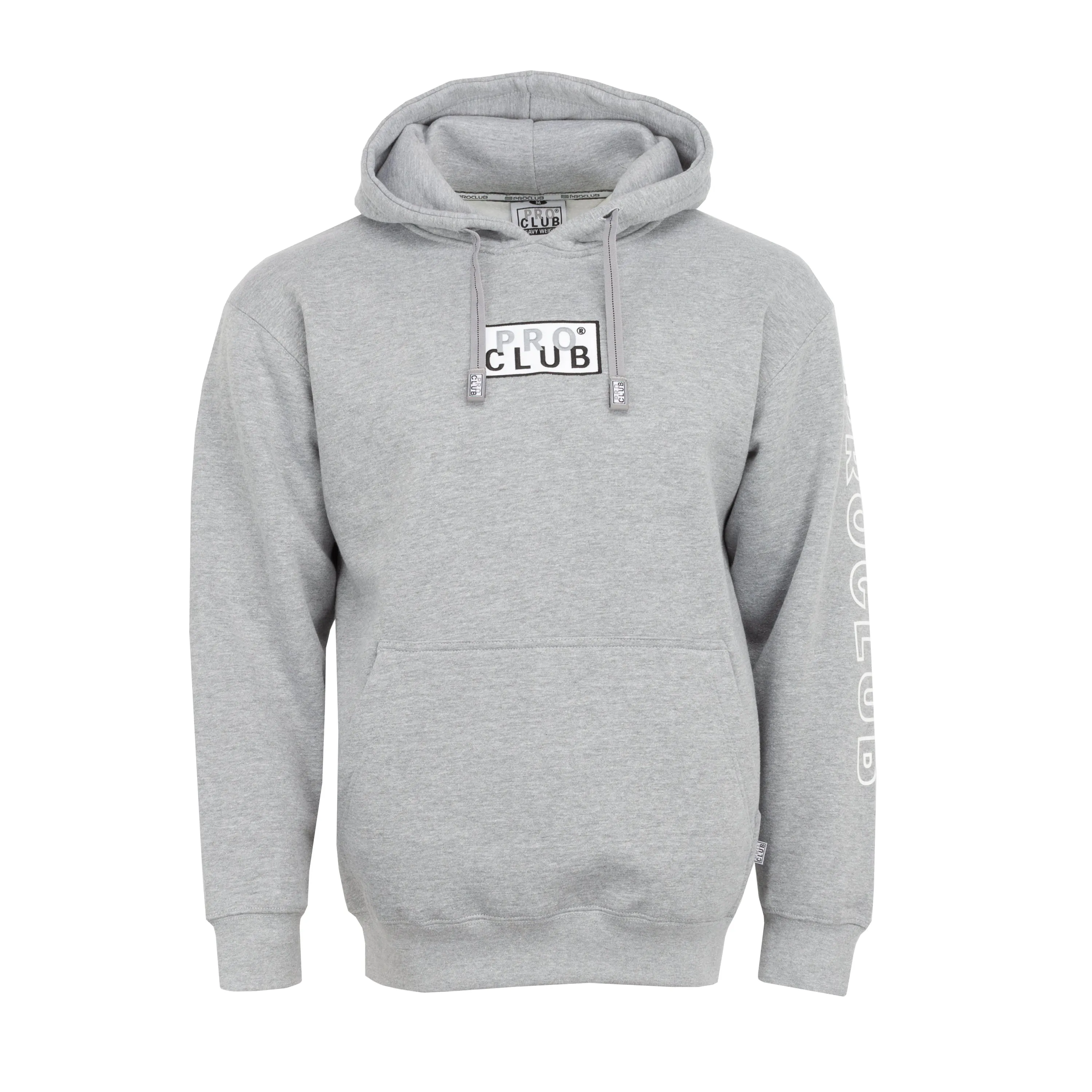 Bestickte Box-Logo-Hoodie - Herrenbekleidung_Pro-Club