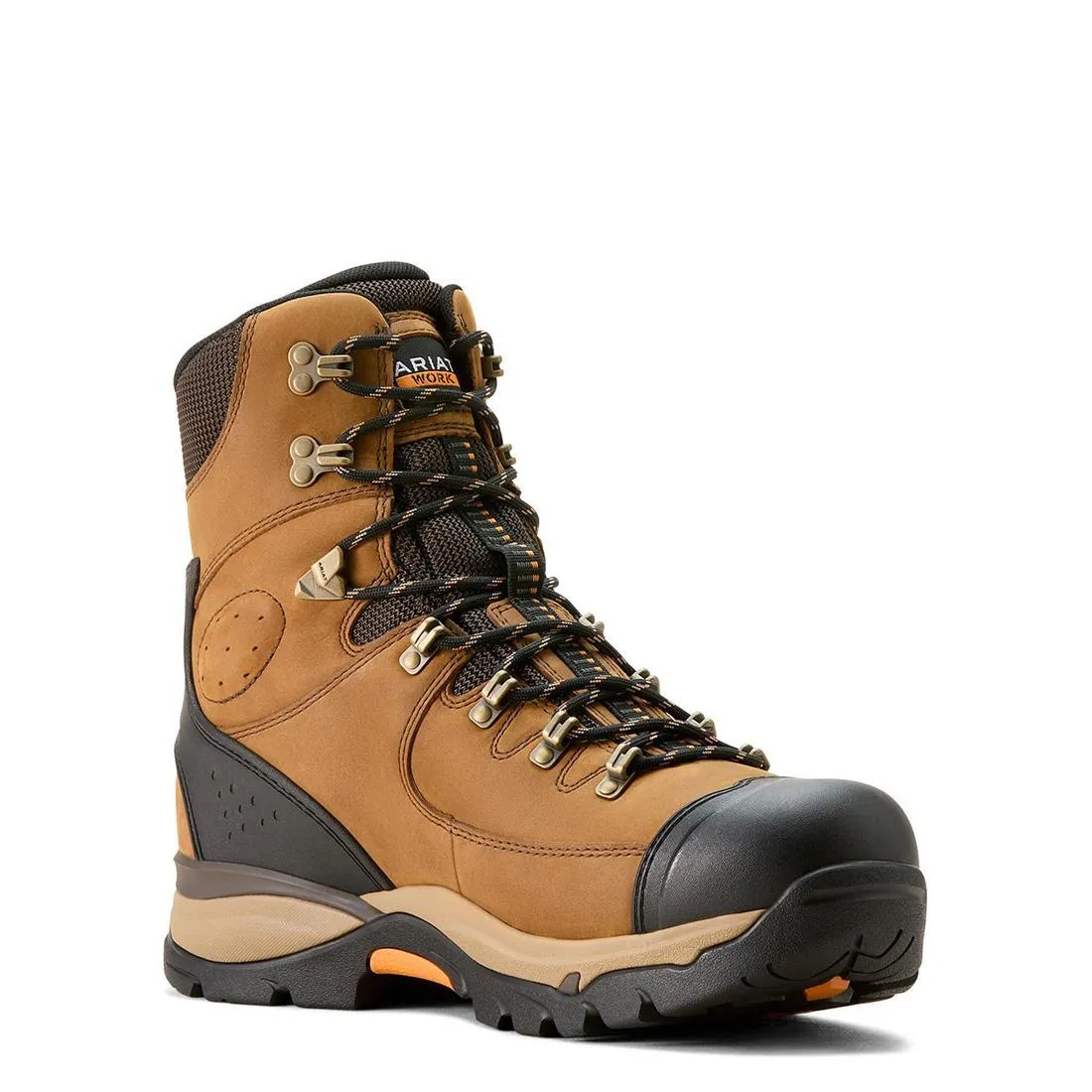 Endeavor 8 Zoll wasserdichte isolierte Stiefel mit weicher Spitze in gebürstetem Braun