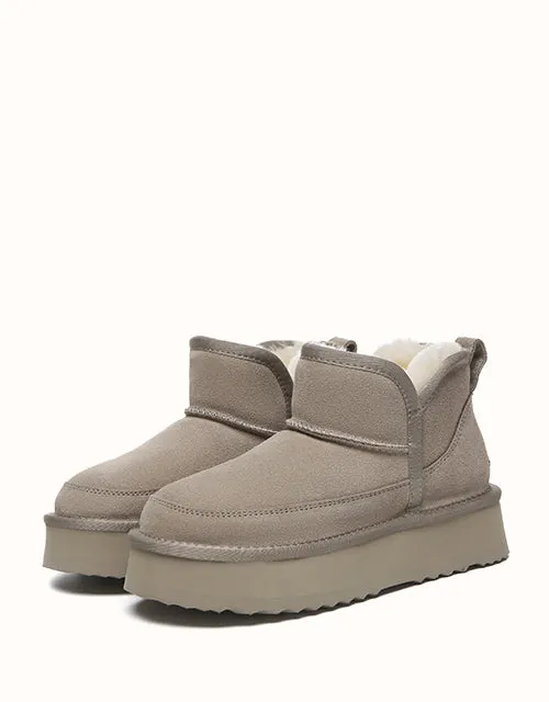 EVERAU® Vesper Plattform UGG Schuhe