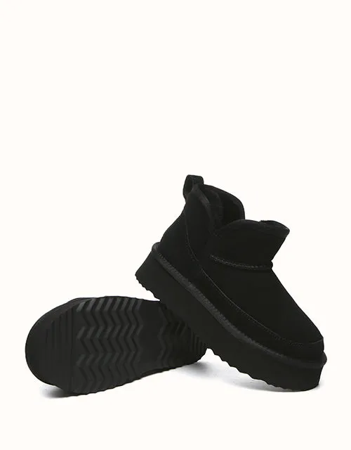 EVERAU® Vesper Plattform UGG Schuhe