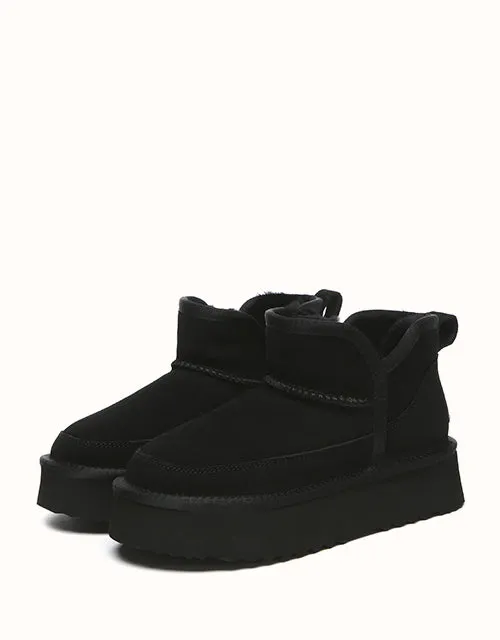 EVERAU® Vesper Plattform UGG Schuhe
