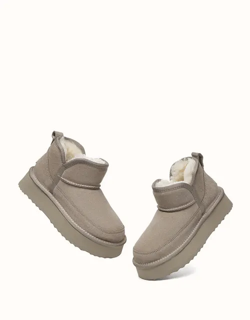 EVERAU® Vesper Plattform UGG Schuhe