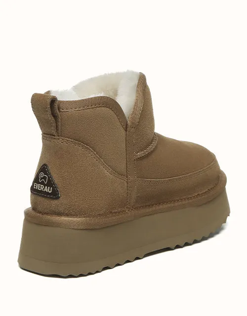 EVERAU® Vesper Plattform UGG Schuhe