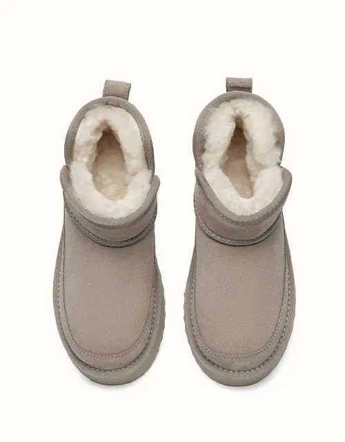 EVERAU® Vesper Plattform UGG Schuhe
