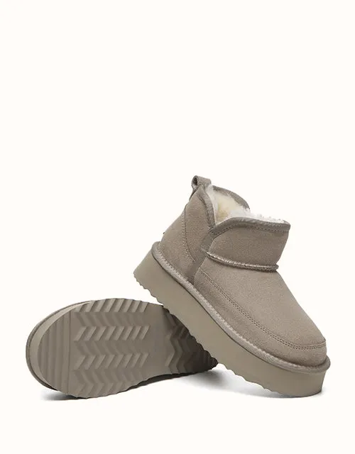 EVERAU® Vesper Plattform UGG Schuhe
