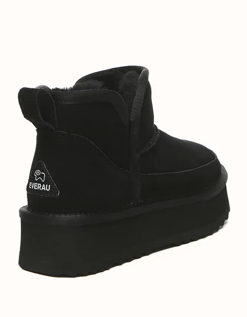 EVERAU® Vesper Plattform UGG Schuhe