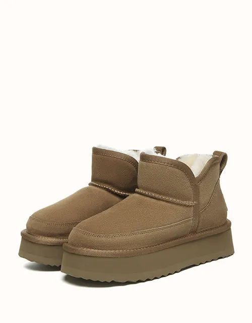 EVERAU® Vesper Plattform UGG Schuhe
