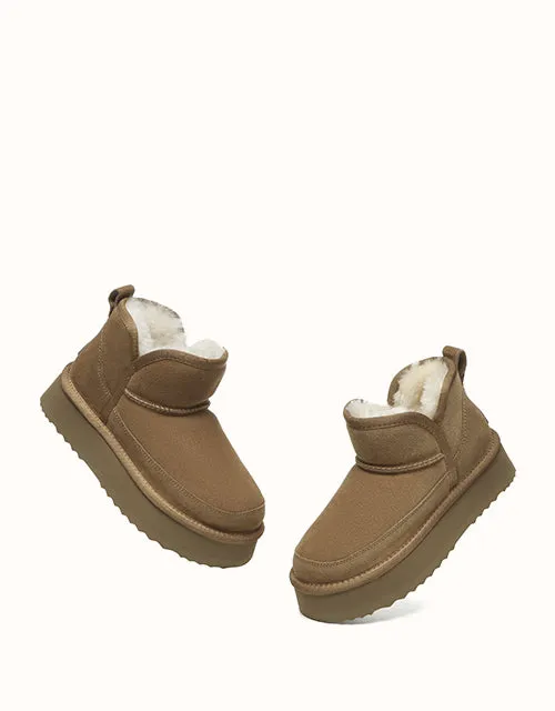 EVERAU® Vesper Plattform UGG Schuhe