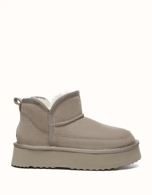 EVERAU® Vesper Plattform UGG Schuhe