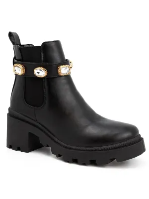 Beliebte Damen-Schnürstiefeletten mit Strasssteinchen - ECCO Schuhe