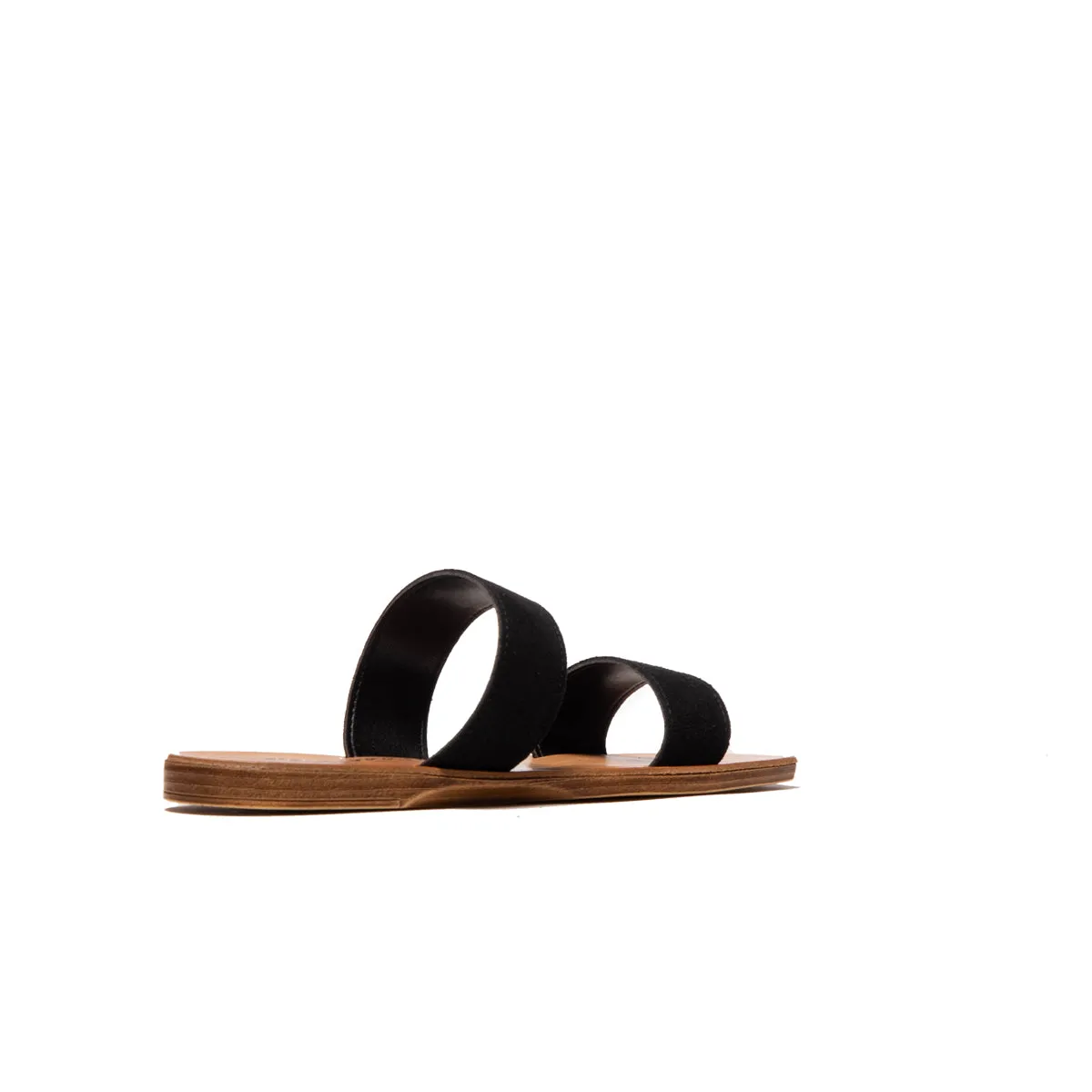 Fayola Wildleder in Schwarz