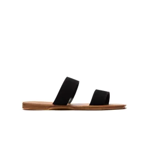 Fayola Wildleder in Schwarz