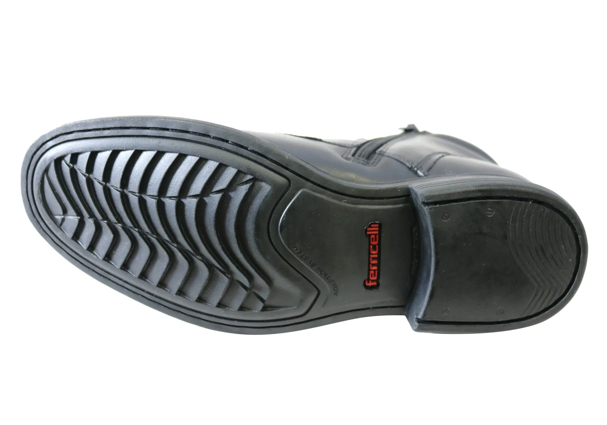 Ferricelli Ryan Herren Leder Schnürstiefel Hergestellt in Brasilien Ferricelli Schuhe