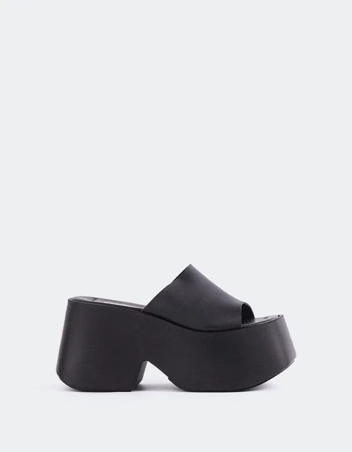 Fidèle Leder in Schwarz