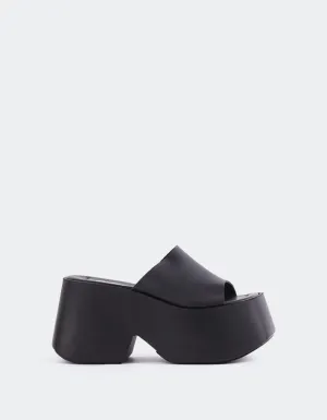 Fidèle Leder in Schwarz