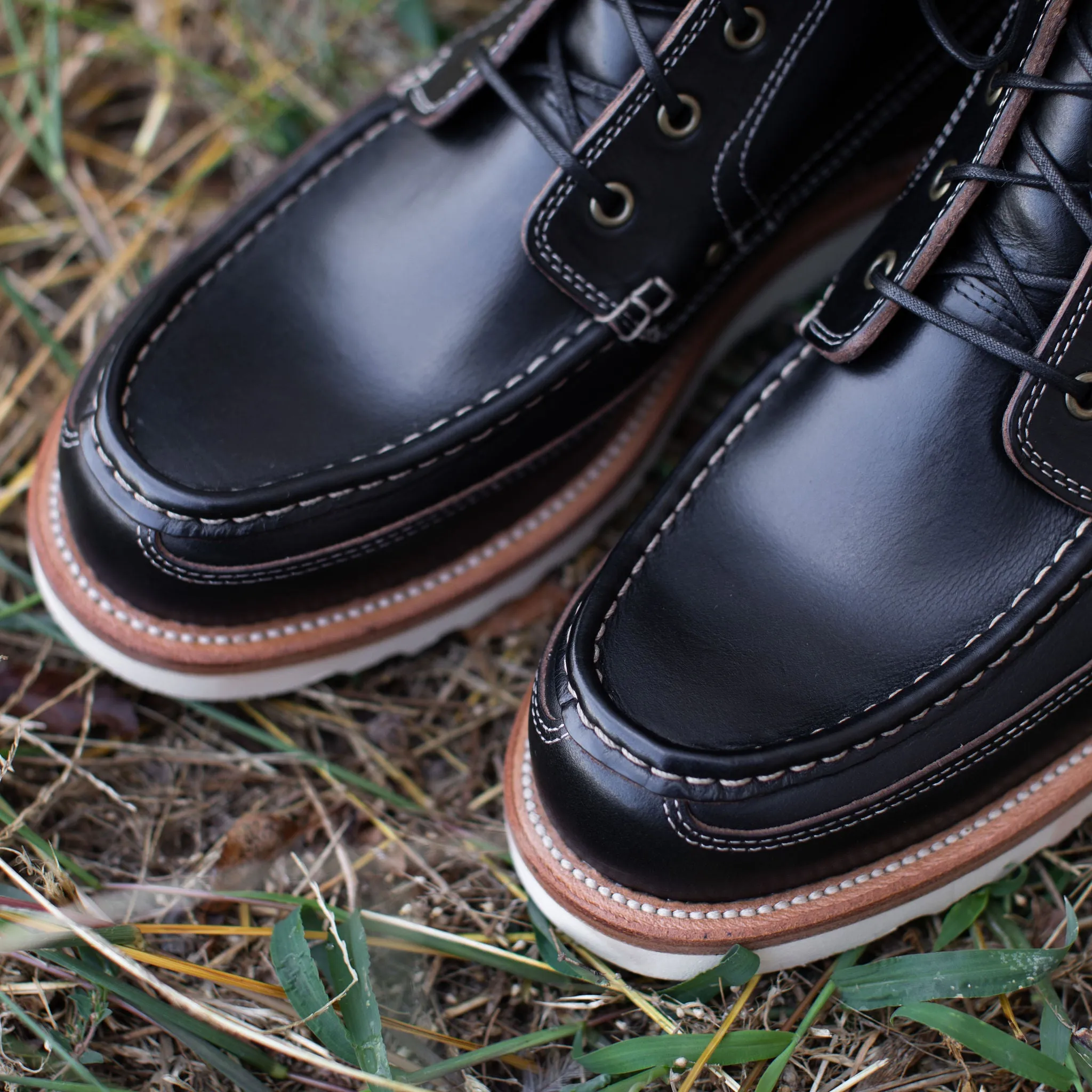 Feldstiefel Schwarz Chromexcel
