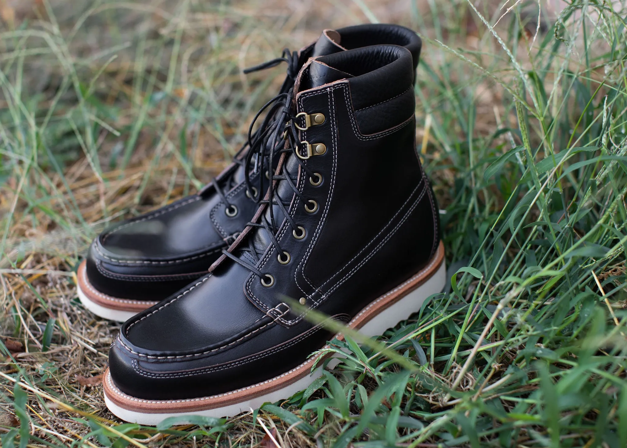 Feldstiefel Schwarz Chromexcel