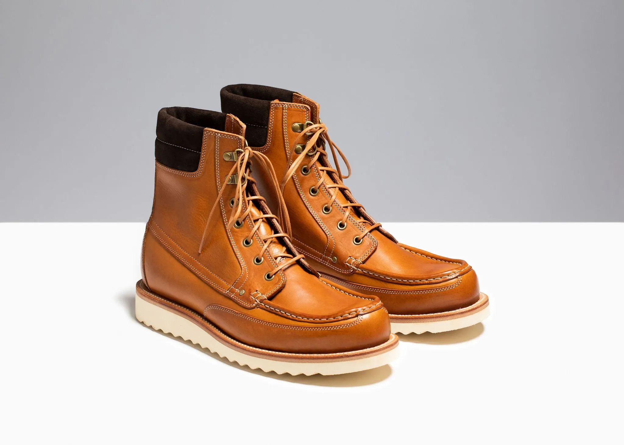 Feldstiefel Sattelbraun