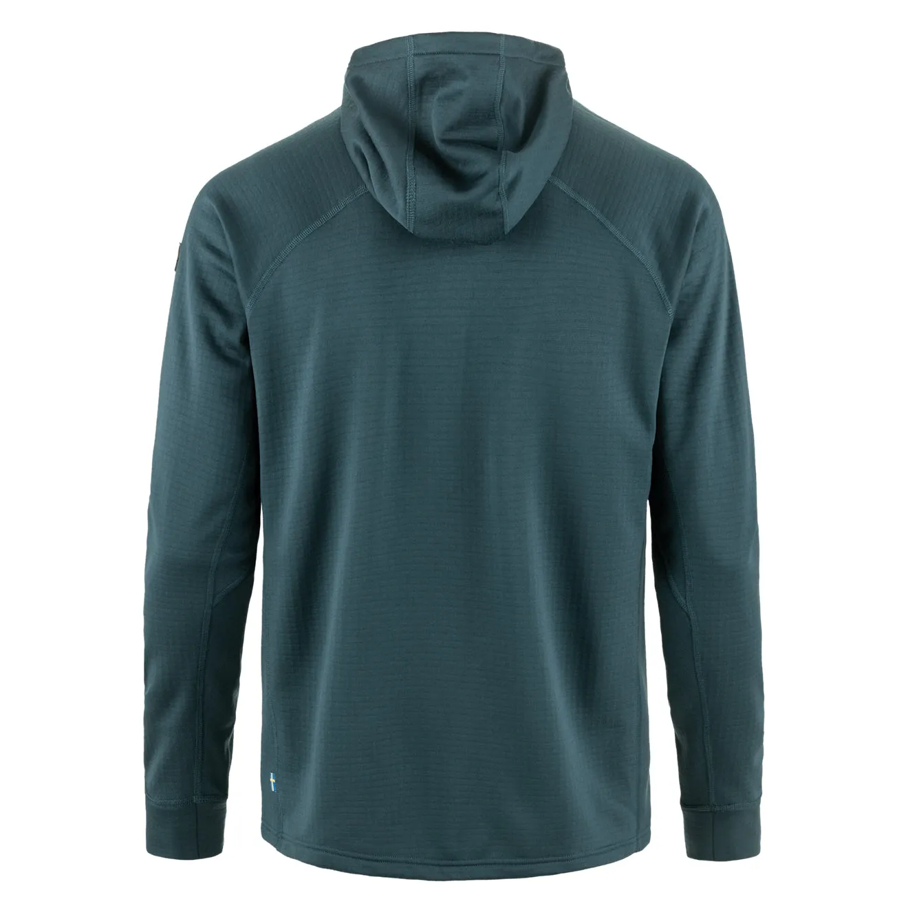 Fjallraven Abisko Raster-Fleece-Hoodie Bergblau