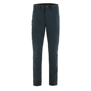 Fjallraven Abisko Trail Stretch Hose Lang Dunkelblau