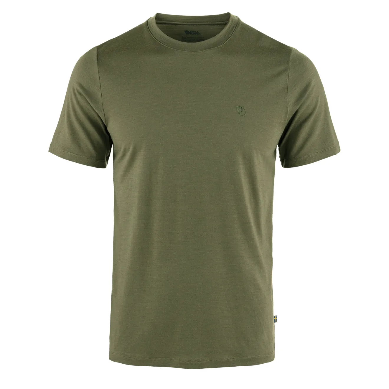 Fjallraven Hanfmischung T-Shirt Grün Bekleidung Fjallraven
