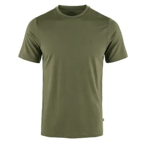 Fjallraven Hanfmischung T-Shirt Grün Bekleidung Fjallraven