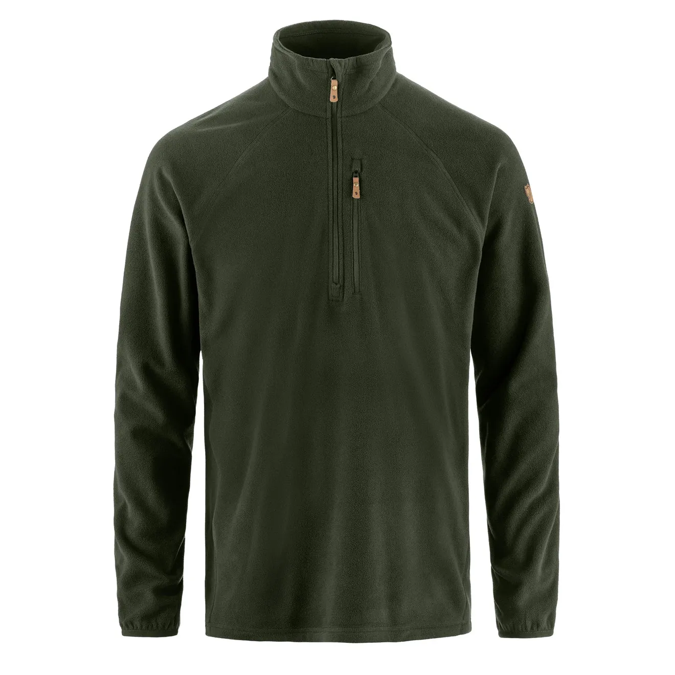 Fjällräven Ovik Lite Fleece Halbzip Tiefwald