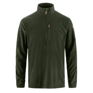 Fjällräven Ovik Lite Fleece Halbzip Tiefwald
