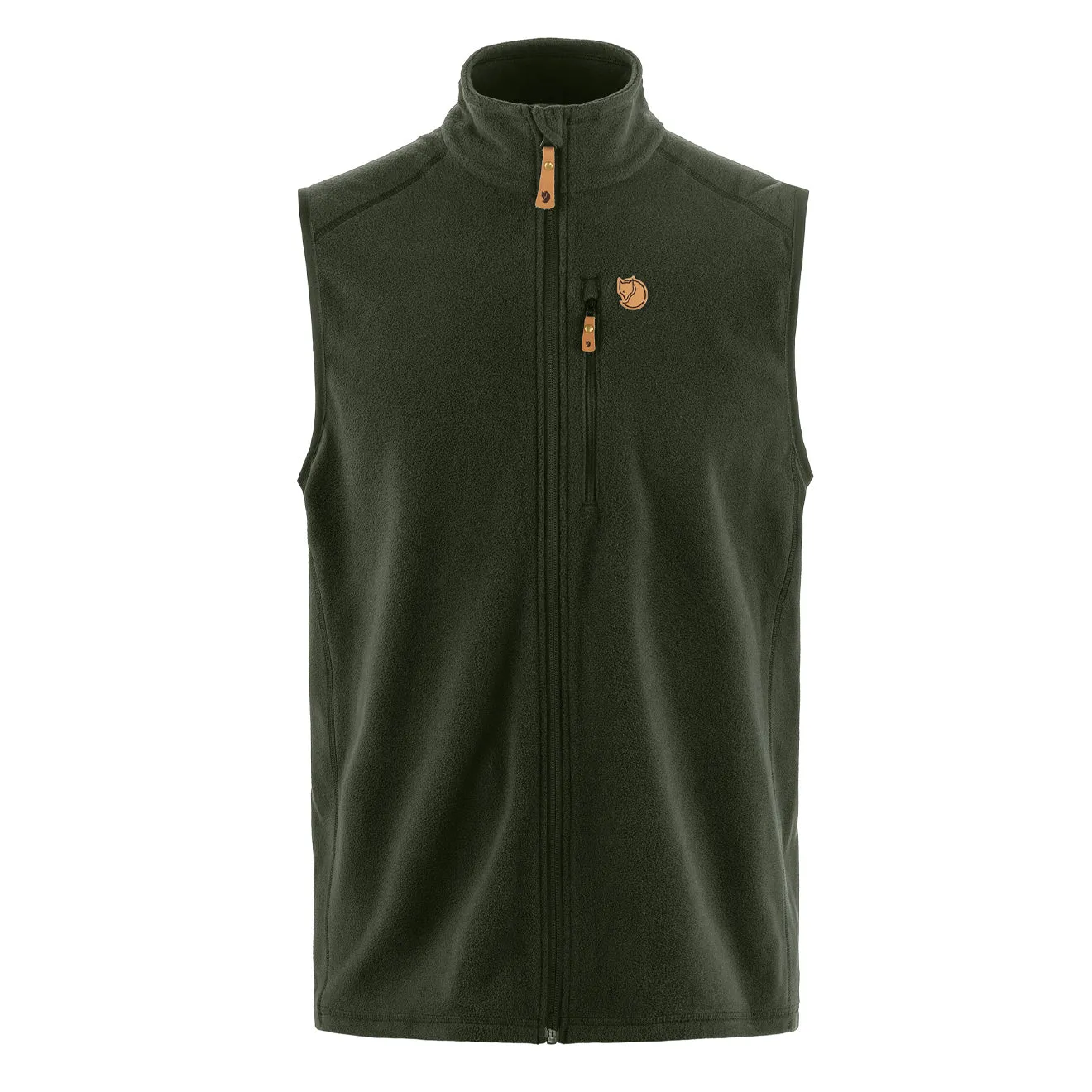 Fjällräven Ovik Lite Fleece Weste Tiefwald Bekleidung Fjällräven