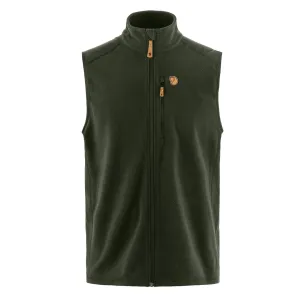 Fjällräven Ovik Lite Fleece Weste Tiefwald Bekleidung Fjällräven