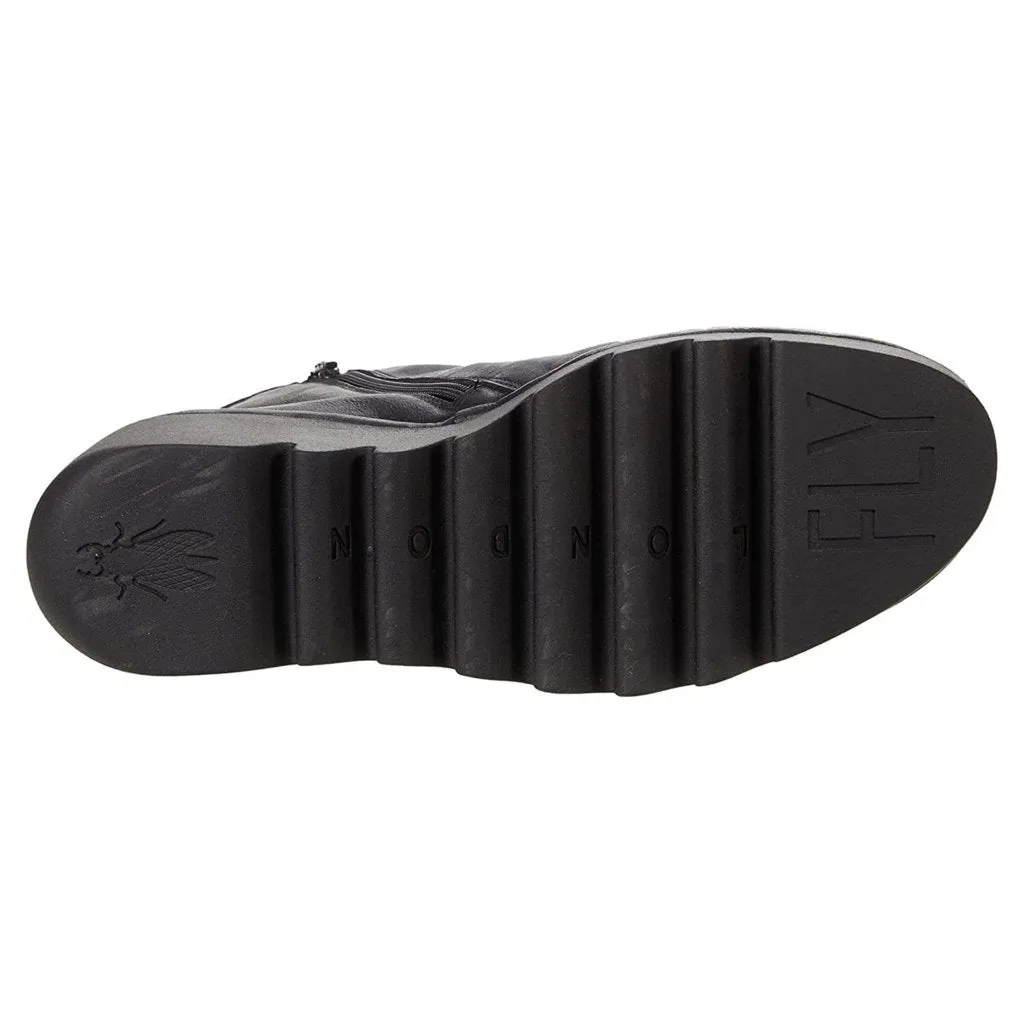 Fly London Brom344Fly Leder Stiefeletten mit Reißverschluss für Damen